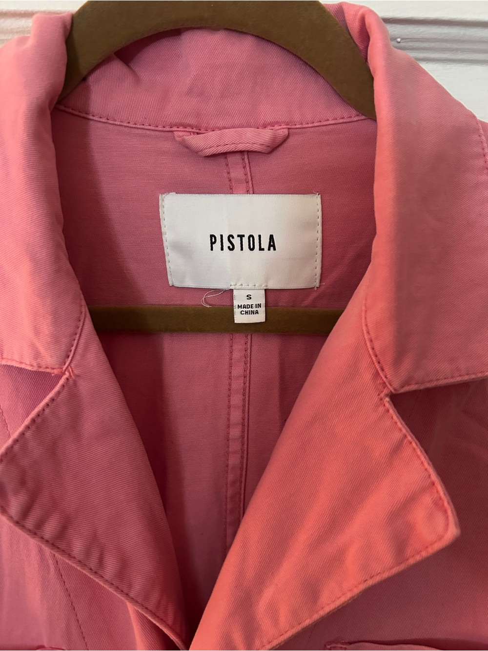 pistola Faded Pink Short-Sleeve Utility Jumpsuit - Picture 3 of 7